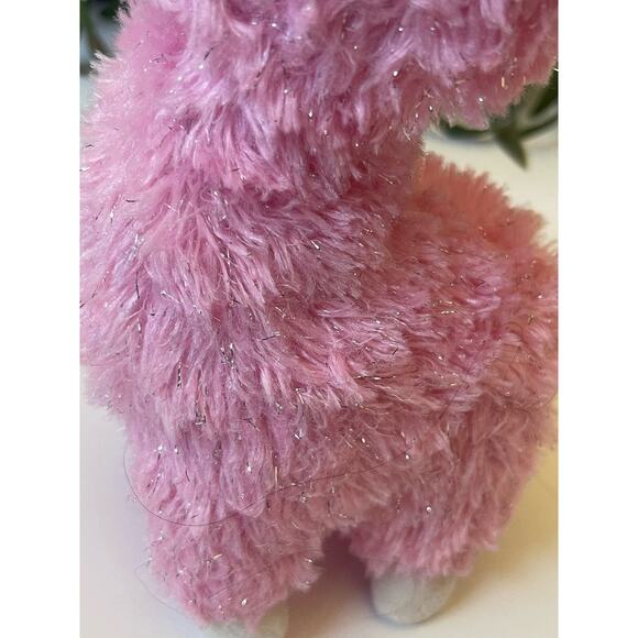 TY BEANIE BABY Lama the Pink Unicorn Plush Stuffed Animal 9" - Picture 4 of 6